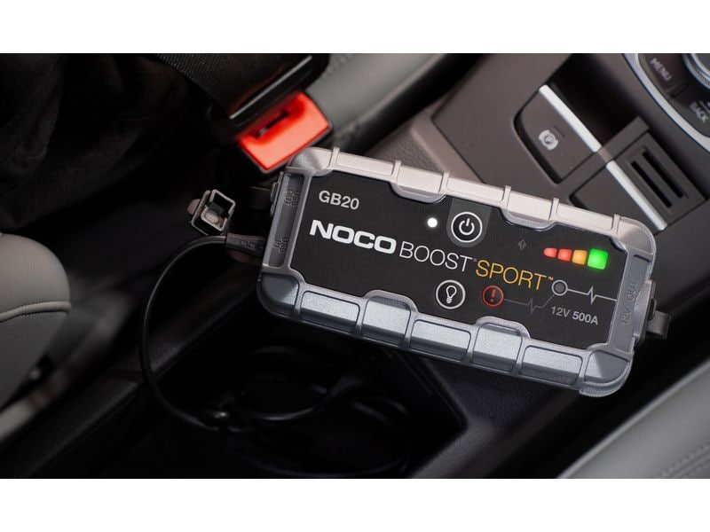 Noco Starterbatterie mit Ladefunktion GB20 12 V 500A Starterbooster und Powerbank, 12 V, 2'000 mAh