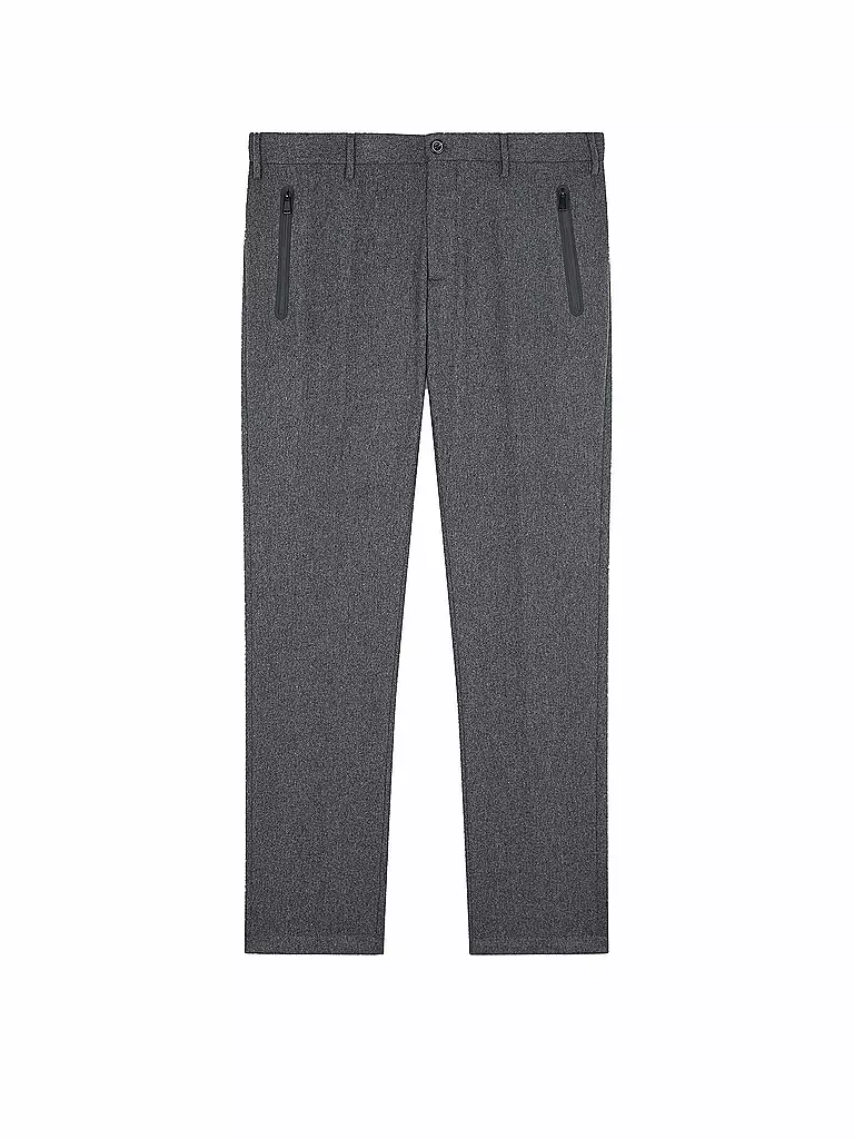 PAUL & SHARK Wollhose grau