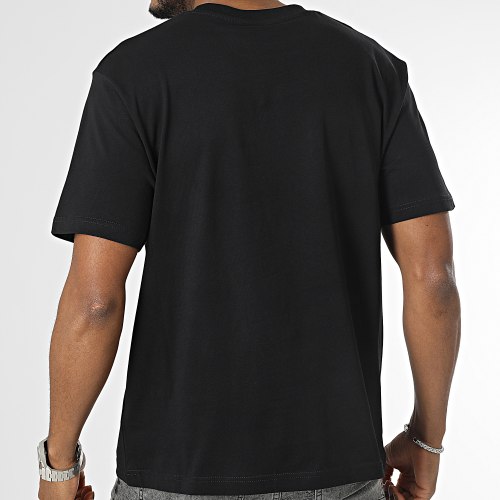 Tee Shirt Oversize Large Logo Noir Noir