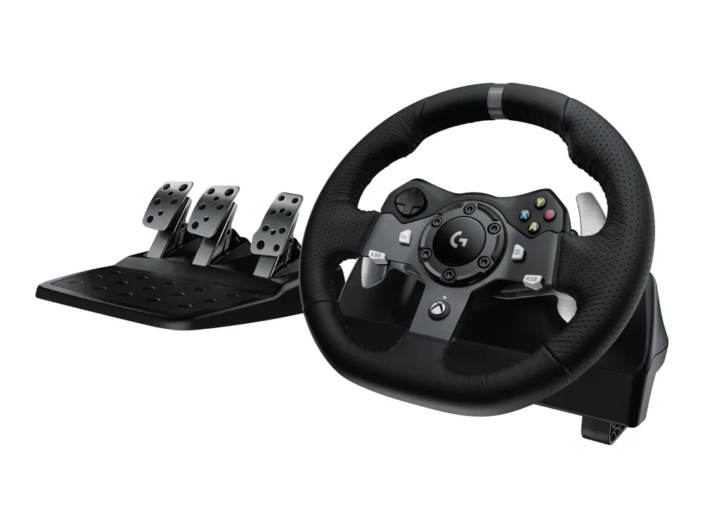 Logitech® | G920 Driving Force - Rat og pedalsæt - kabling - for Microsoft Xbox One & PC