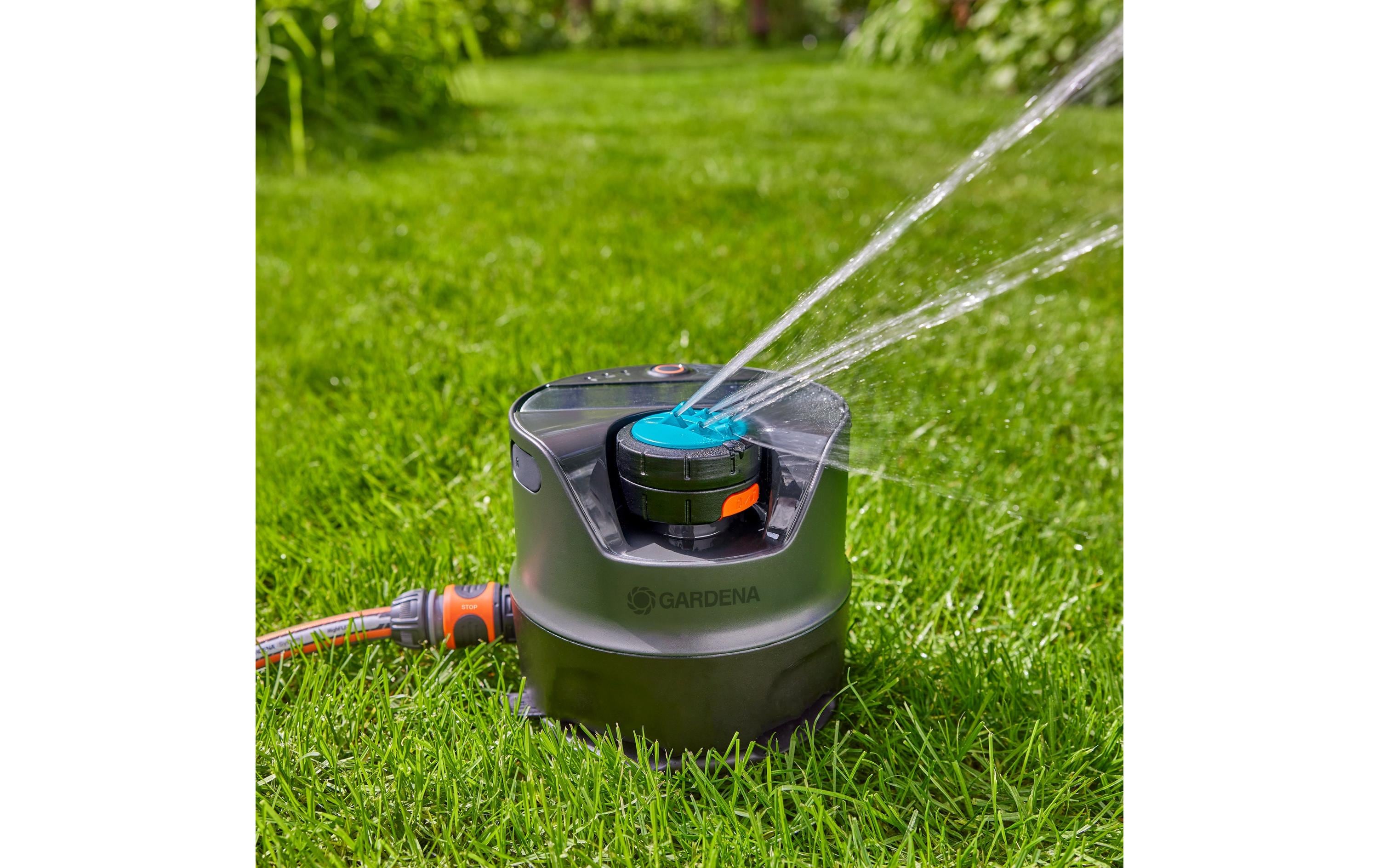 Multifunktions-Flächenregner AquaPrecise<br>Solarbetriebener Bewässerungssystem