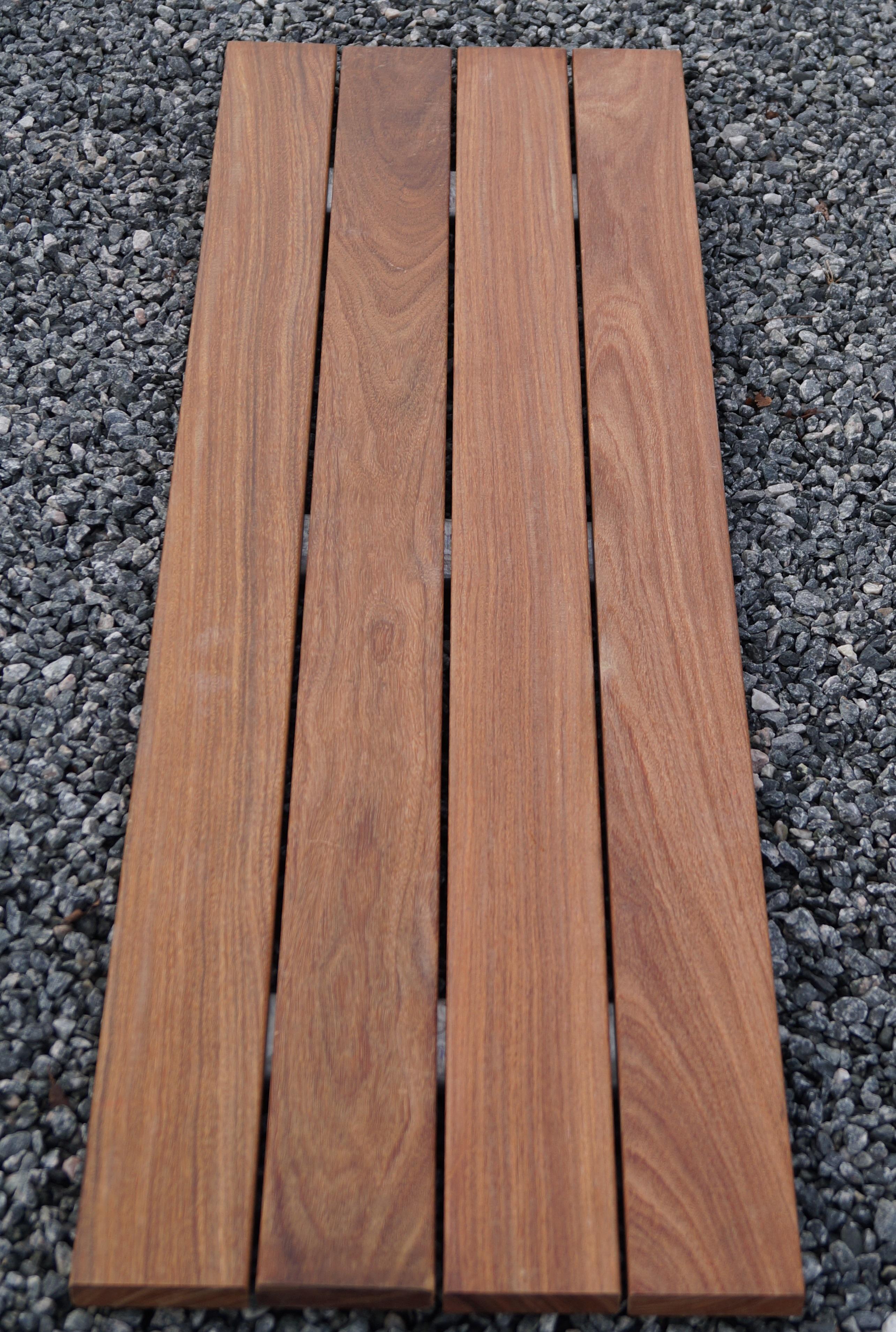 Gabiona Gartenbank 102 x 50 x 32 cm CUMARU MW 5 x 5 cm, feuerverzinkt