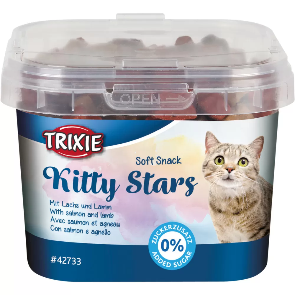 Trixie kattegodbidder, Soft Snack Kitty Stars - 140 g