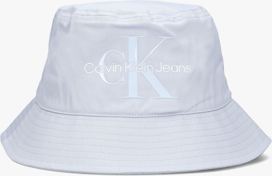 CALVIN KLEIN blauwe calvin klein hoed monogram bucket hat
