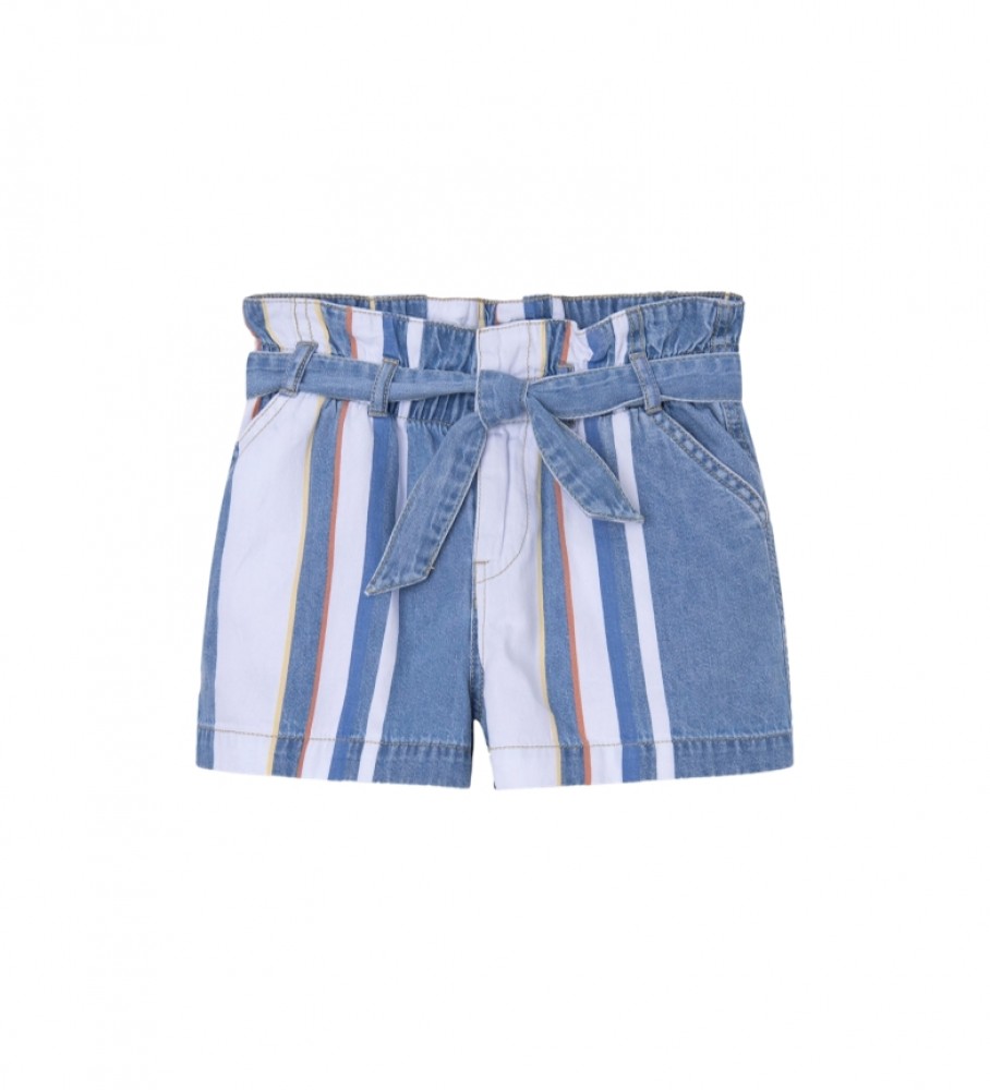 Shorts azuis Pepe Jeans Pheebe