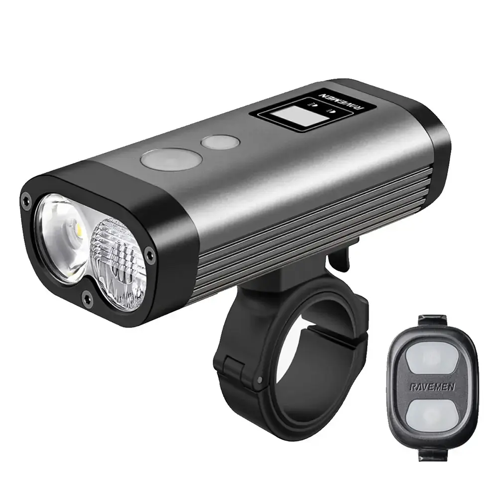 Ravemen PR2000 Koplamp Zwart