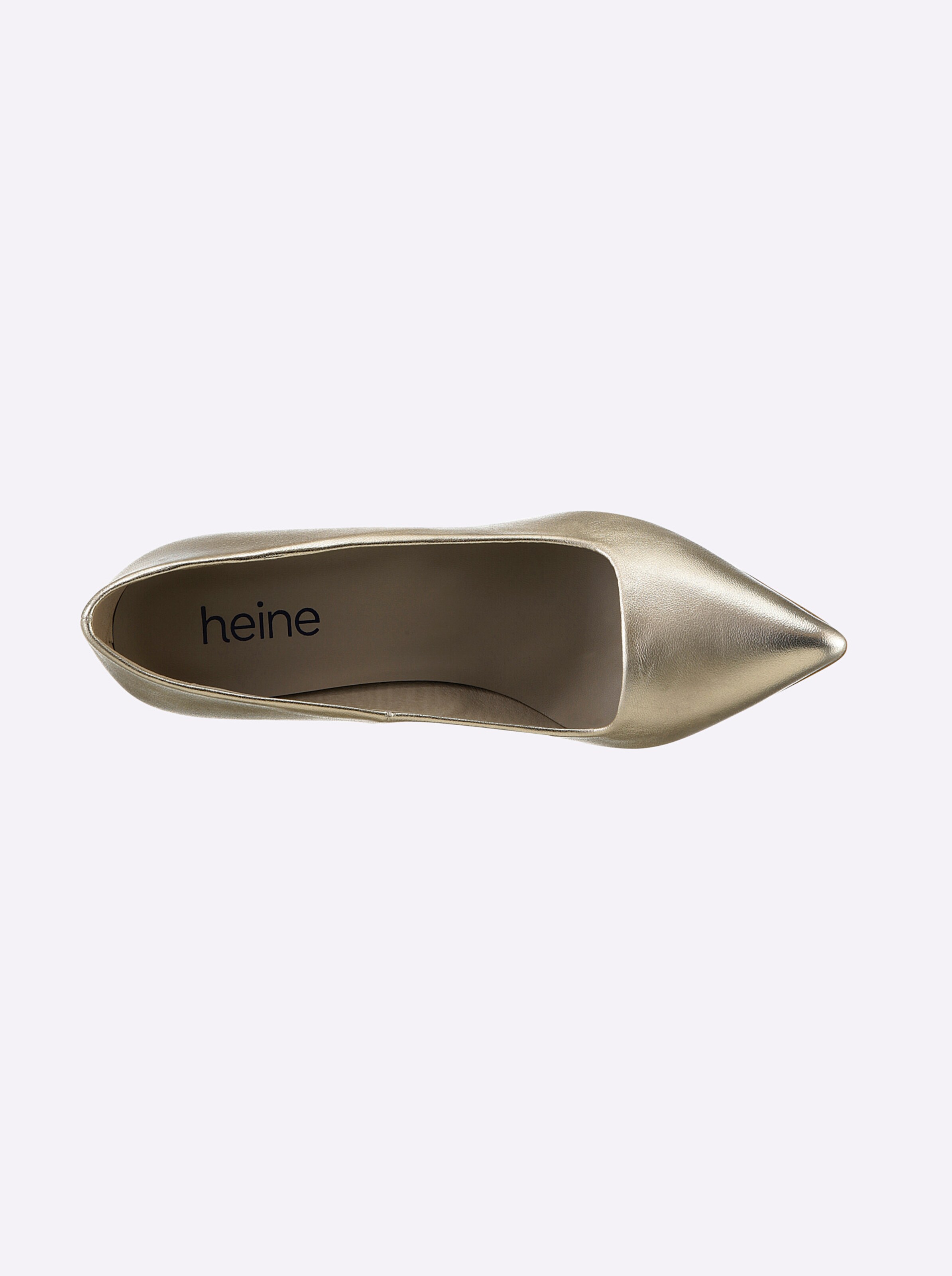 heine Pumps in goldfarben