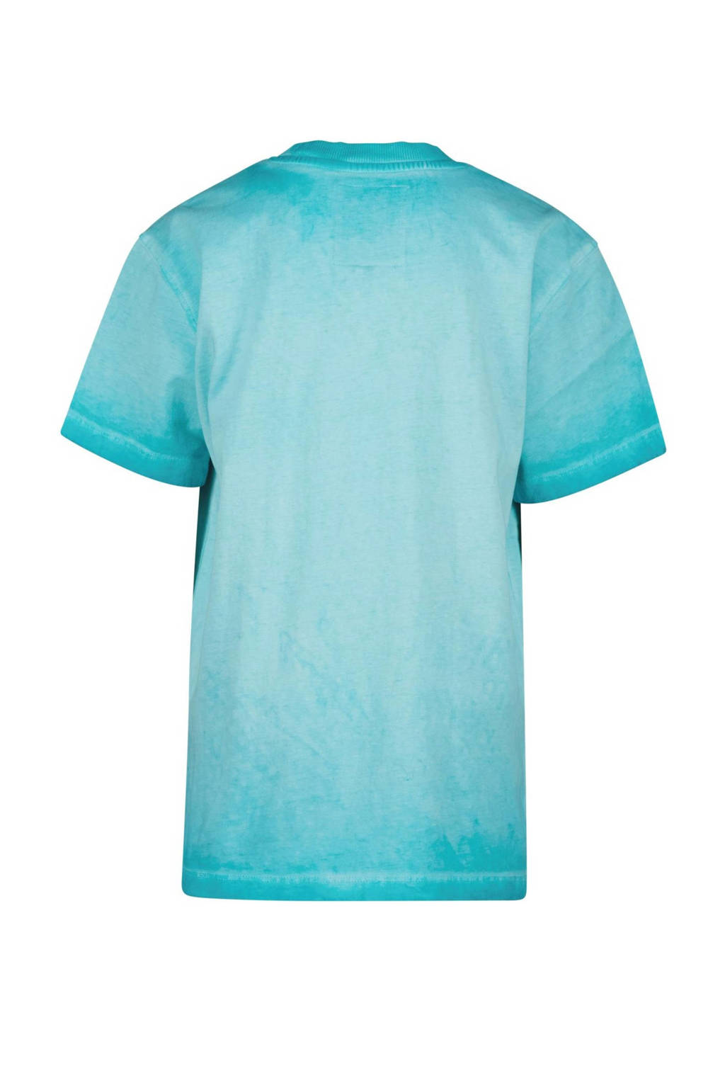 Vingino T-shirt JOEY met printopdruk aqua blauw