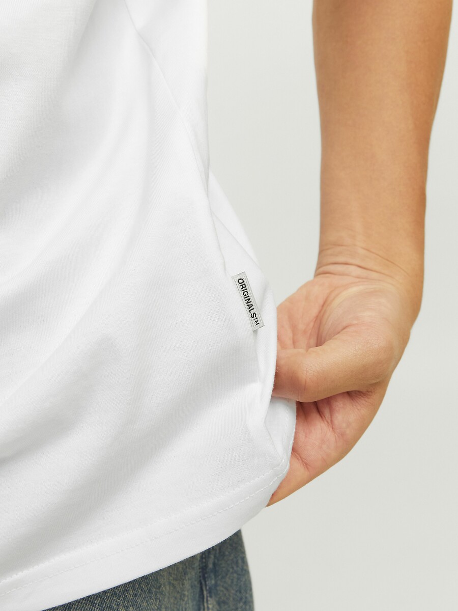 JACK & JONES<br>Camiseta com hals redondos e logotipo