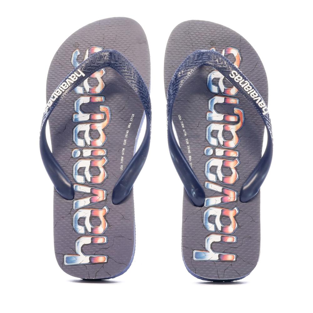 Havaianas Tongs Marine Homme Havaianas Logomania Print
