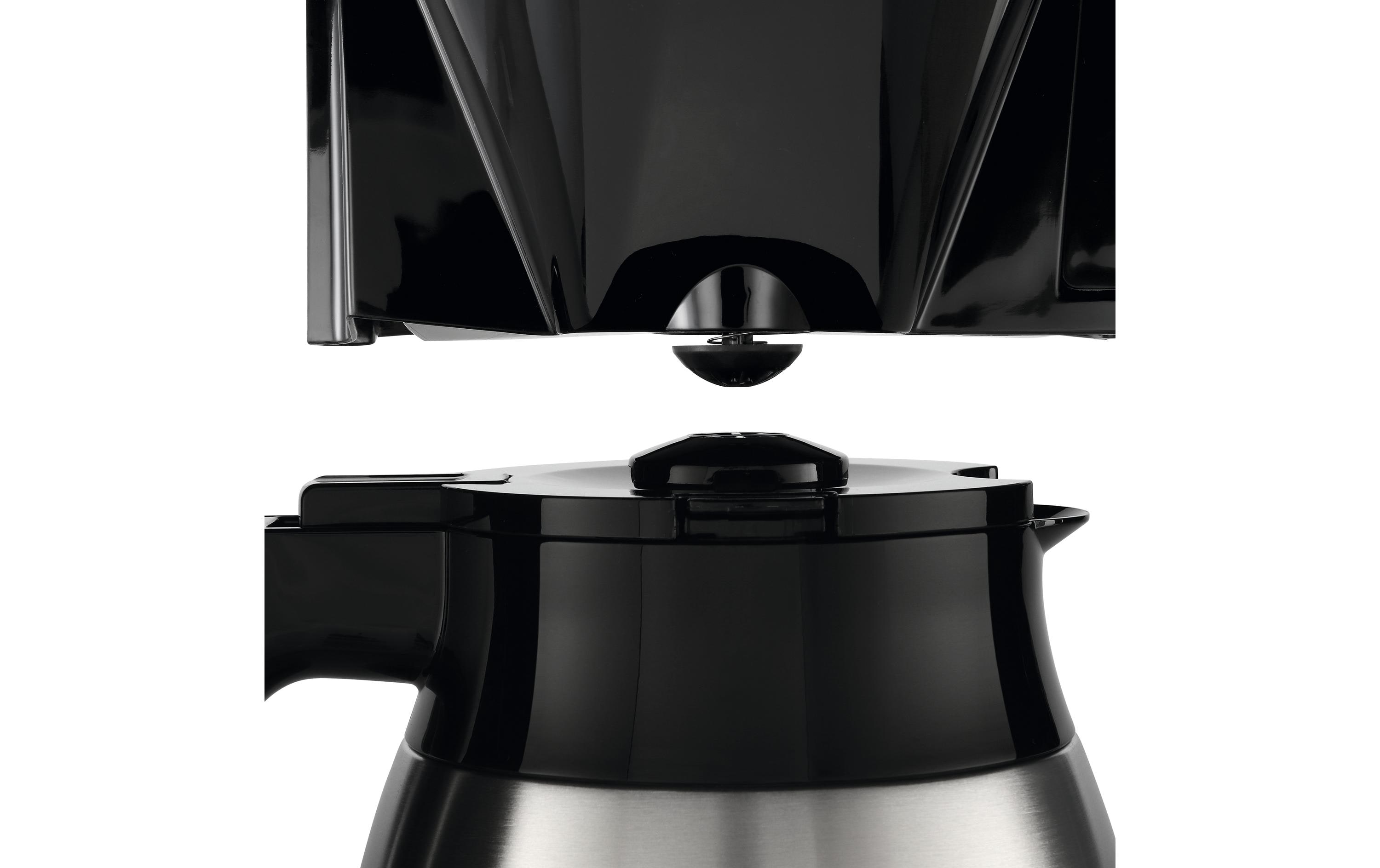 Filterkaffeemaschine Look Therm Perfection Schwarz<br>Kannendeckel mit komfortabler Easy Click Funktion