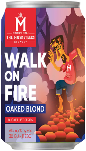 Musketeers Walk On Fire