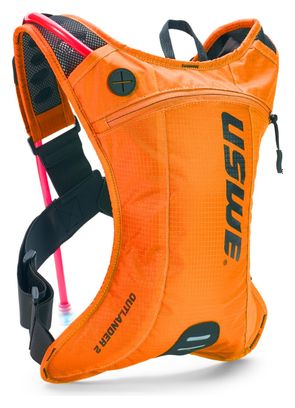 Sac d'Hydratation USWE Outlander 2L Noir   Poche à Eau 1.5L Orange