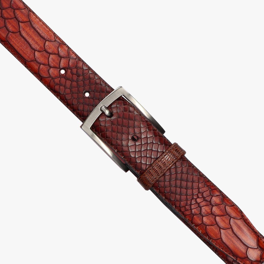 FLORIS VAN BOMMEL cognac floris van bommel riem cfm-10043