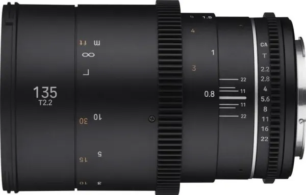 Samyang VDSLR 135mm T2.2 MK2, Teleobjektiv, Sony E