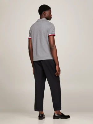 Polo Slim Fit com Detalhe de Logo
