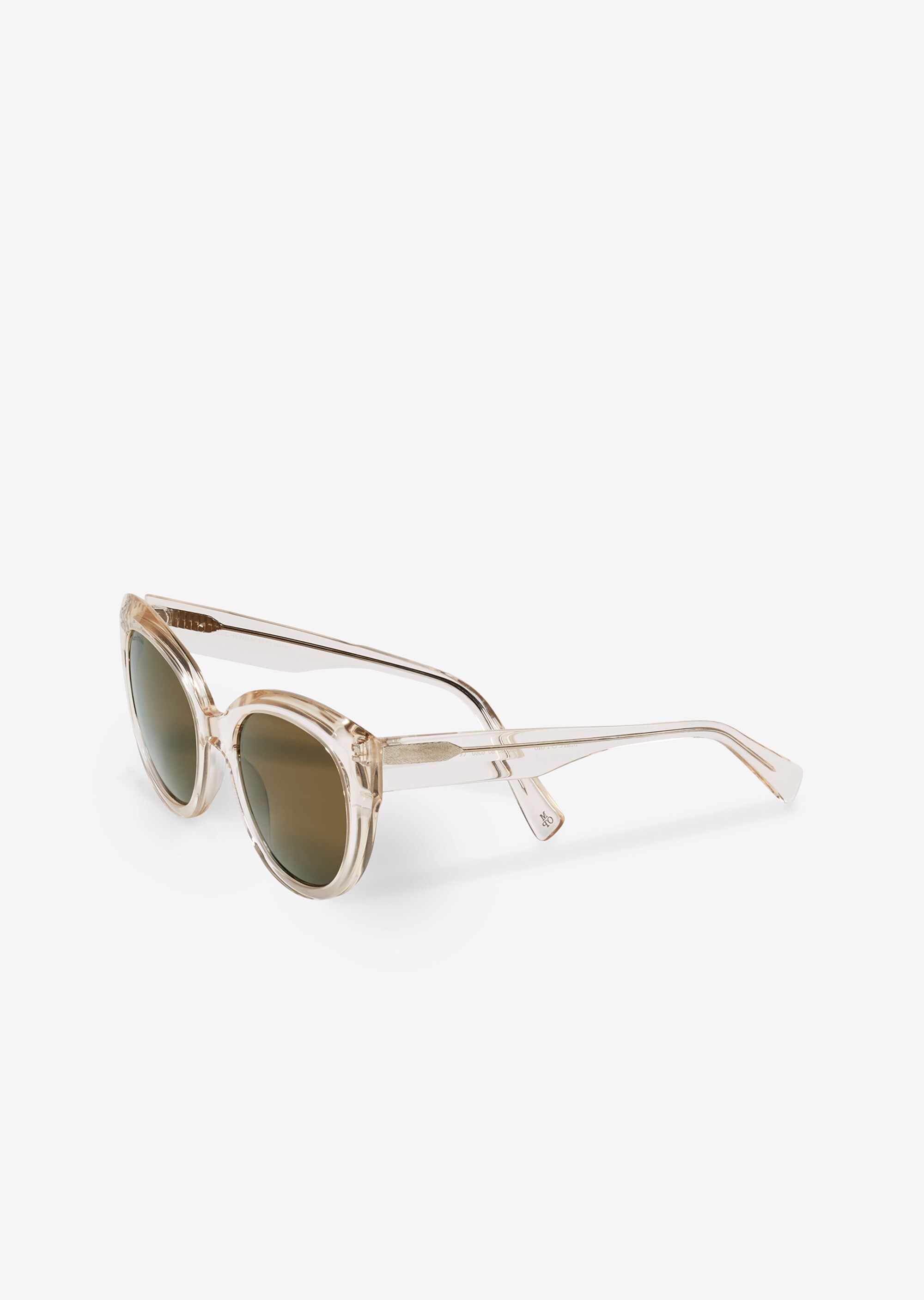 Damen-Butterfly-Sonnenbrillemit breitem Bio-Acetat-Rahmen