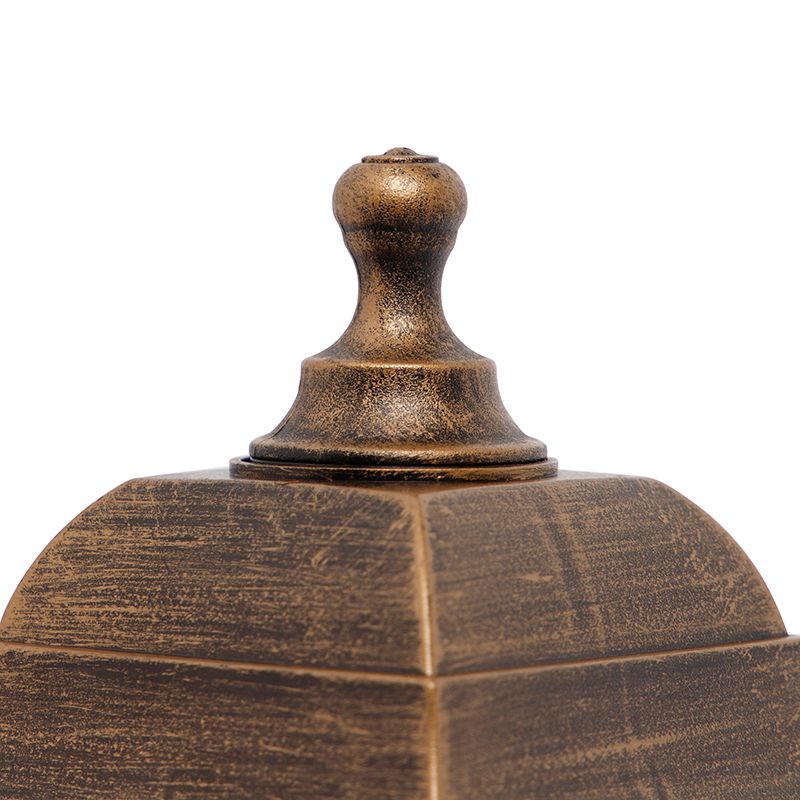 Antieke wandlamp goud IP44 met bewegingsmelder - Capital