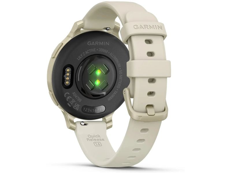 GARMIN Sportuhr Lily 2 Active Weiss Sportuhr