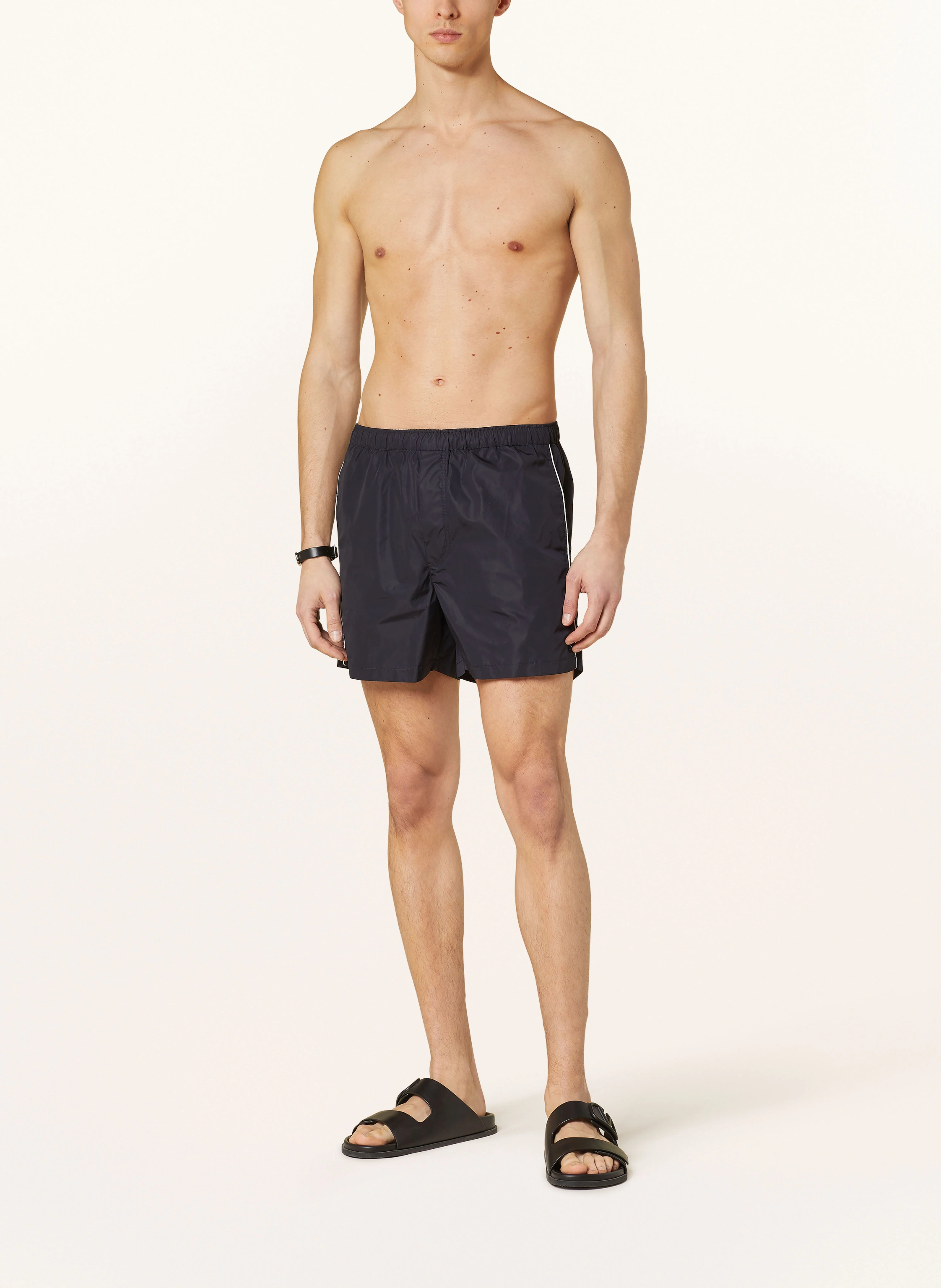 VALENTINO Badeshorts mit Niete