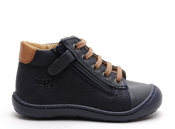 Bopy boots bottine bebe jejoue bleu