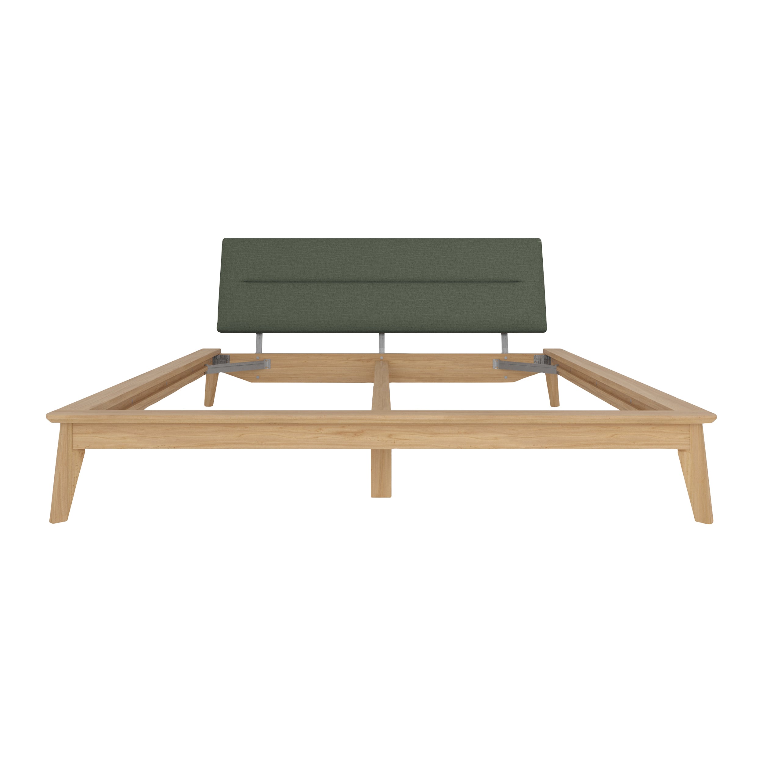 by fonQ Norre Bedframe 160 x 200 cm - Mosgroen