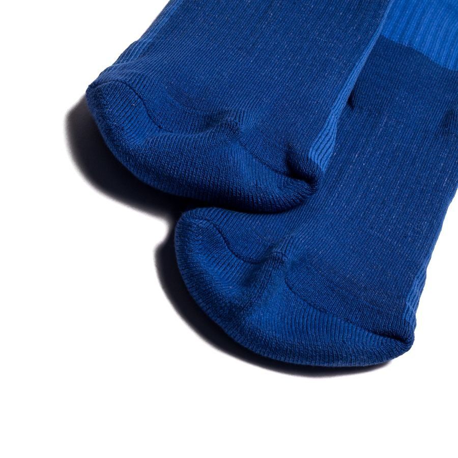 Unisport Chaussettes de Football Knitted Logo - Bleu/Blanc