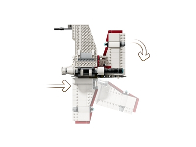 LEGO V-19 Torrent starfighter (75432)
