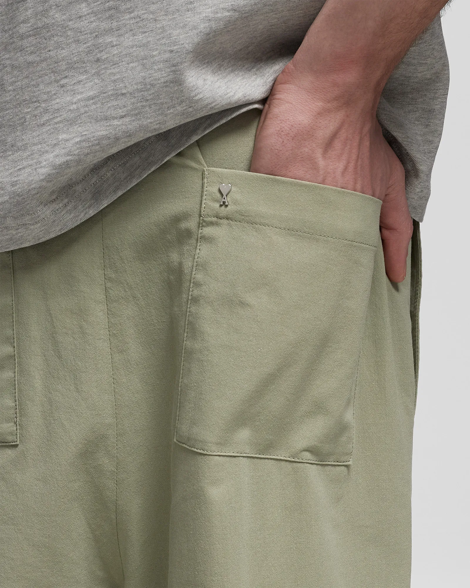 AMI Paris ELASTICATED WAIST PANT