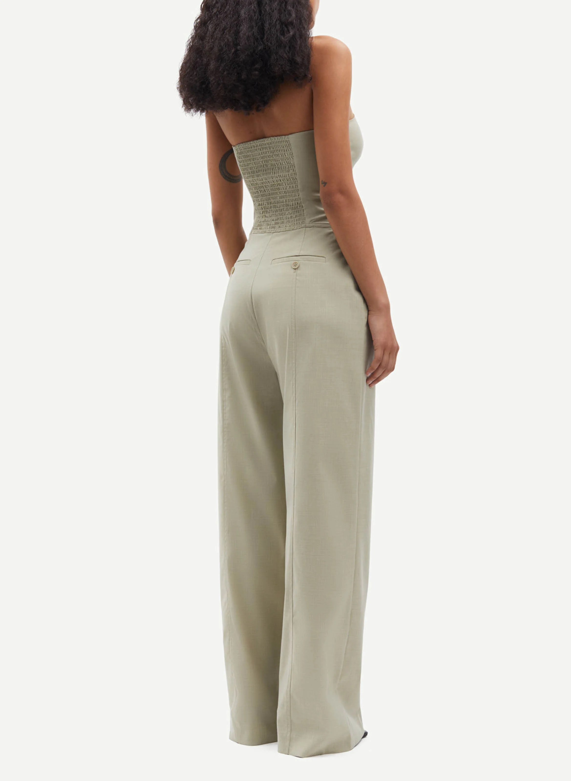 SARAI - Combinaison bustier | Vert