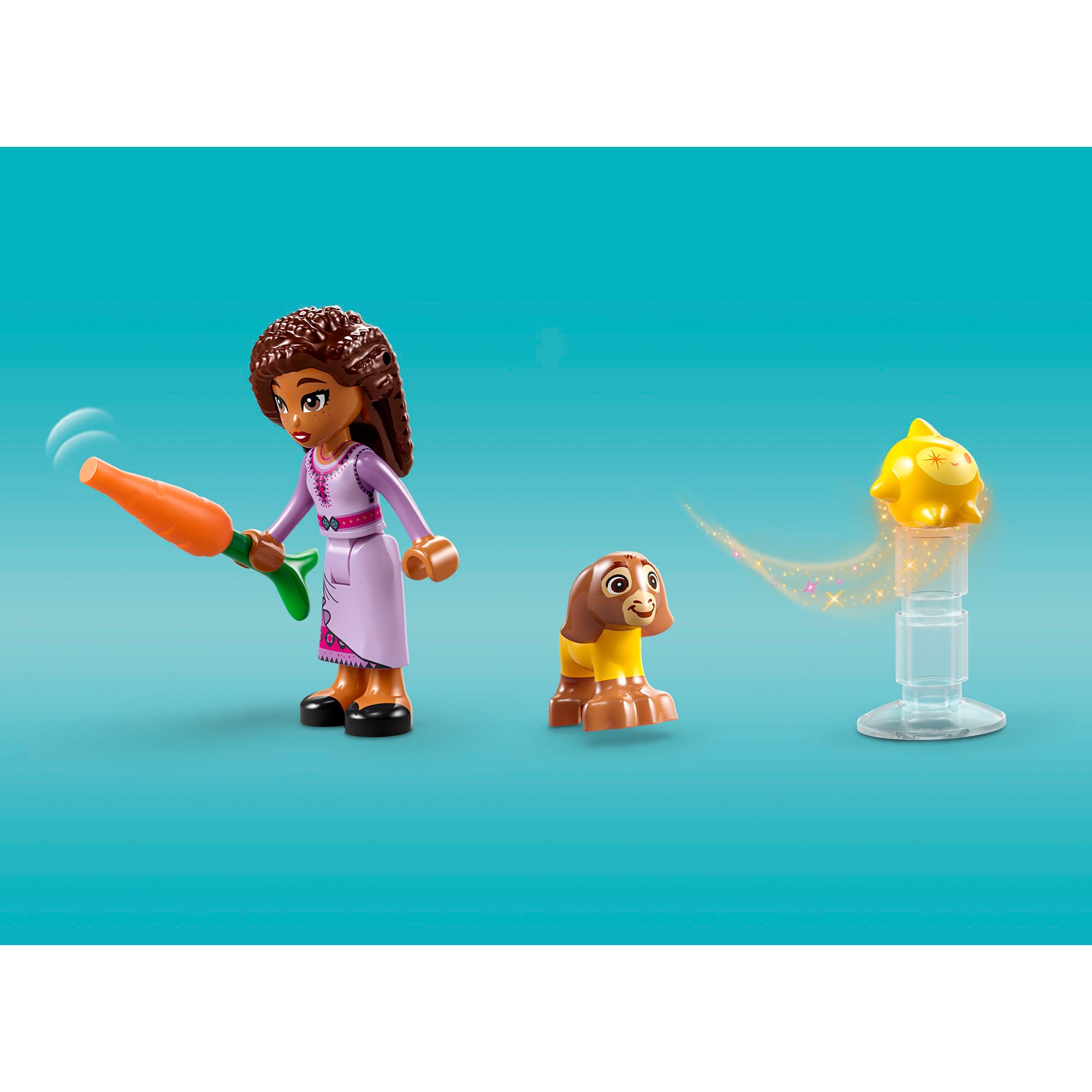 LEGO Konstruktionsspielzeug Disney Wish Asha in der Stadt Rosas