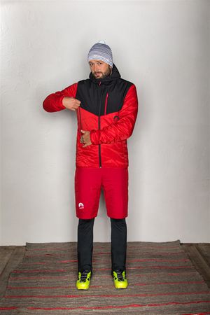 SAMUELM Herren-Loftjacke  rotschwarz  S