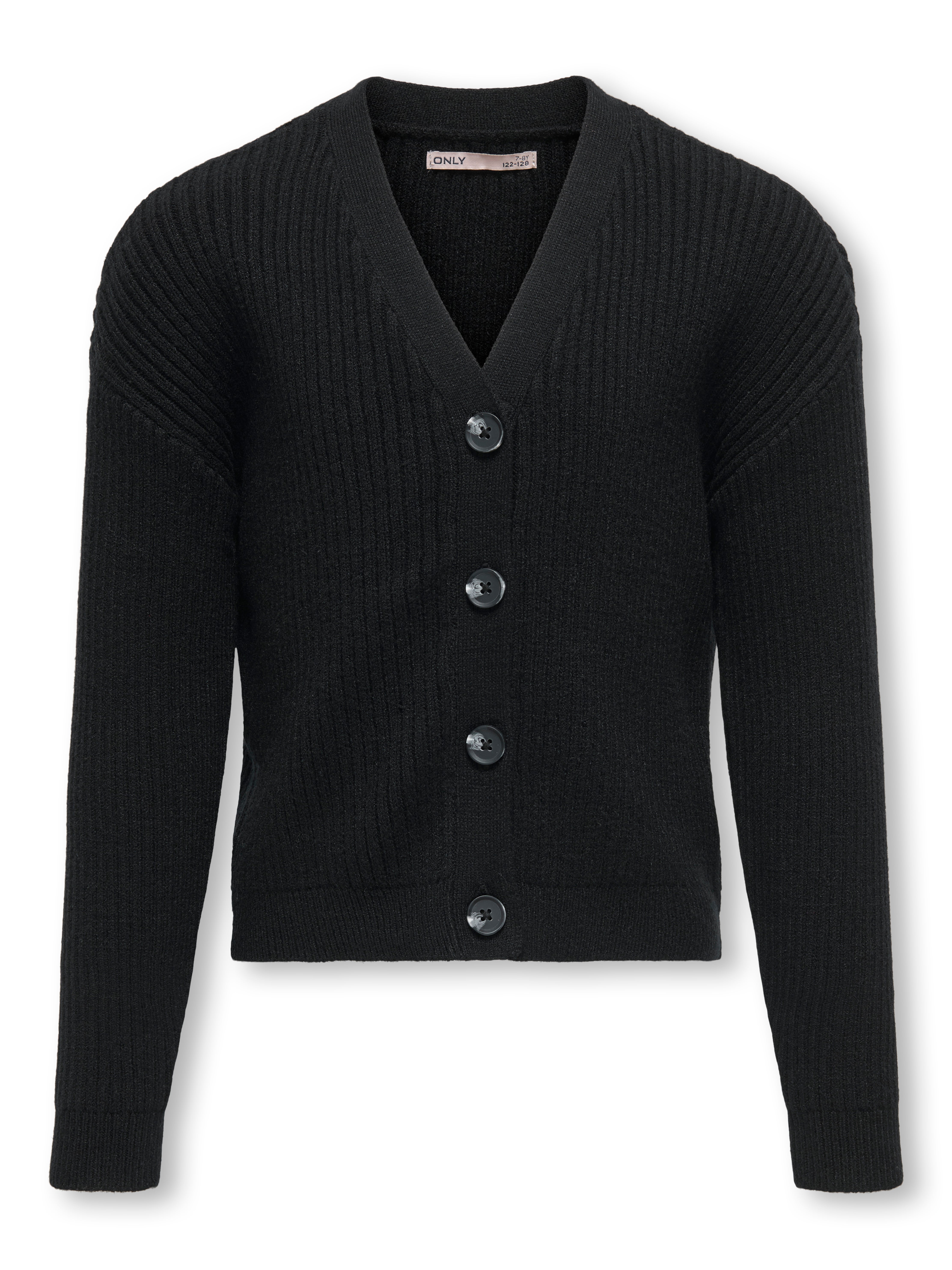 KOGMANDY Strickjacke Black