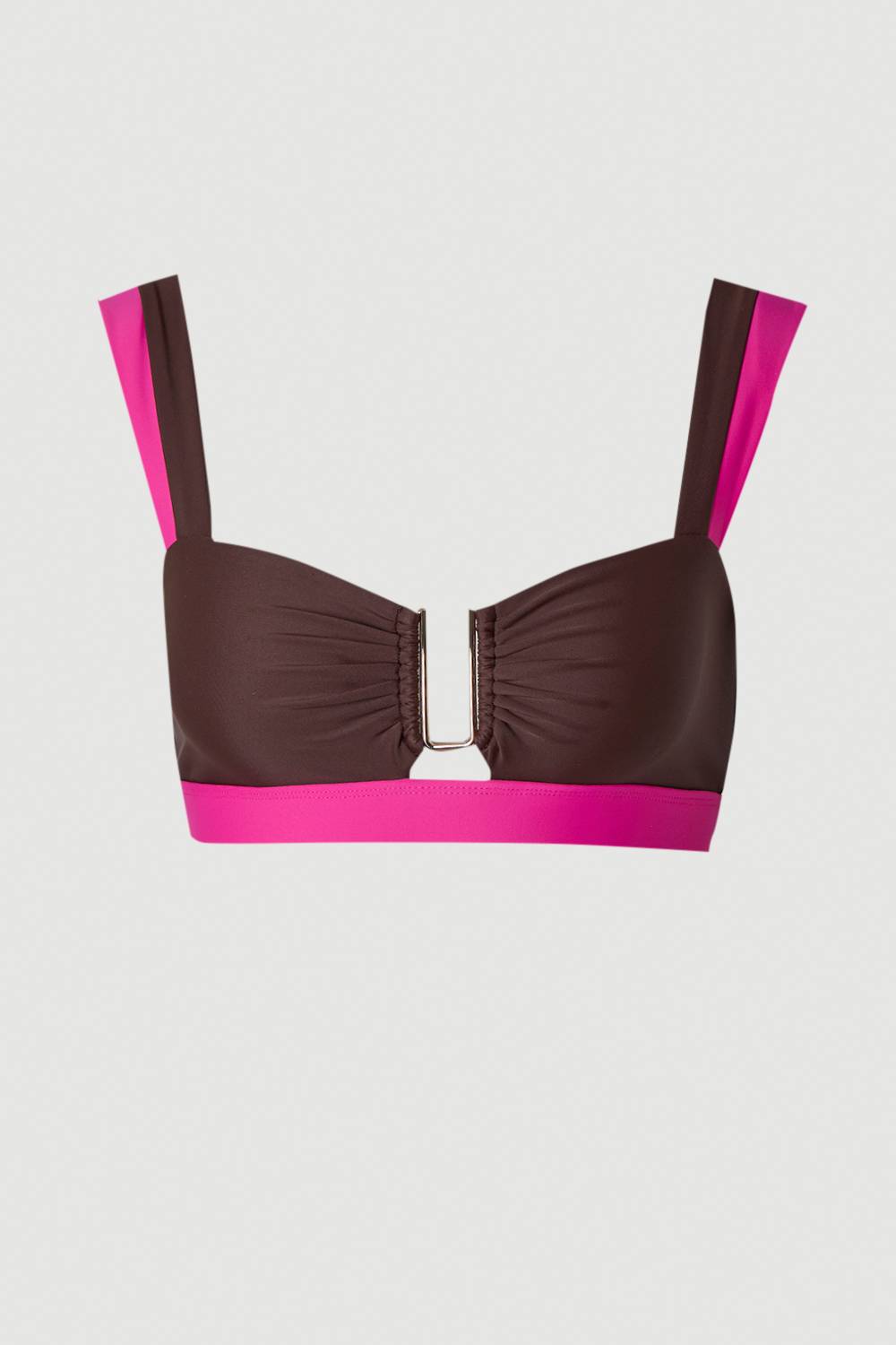 KarenMillen Haut De Bikini À Bordure Contrastante