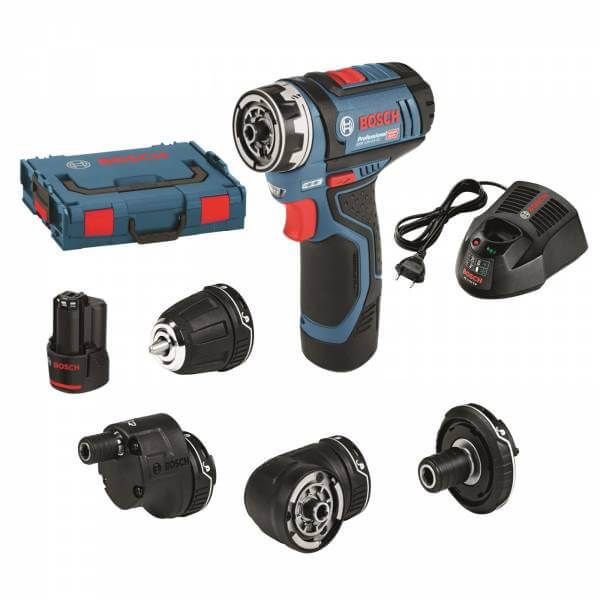 Bosch GSR 12V-15 FC Accu schroefboormachine in L-Boxx - 06019F6000