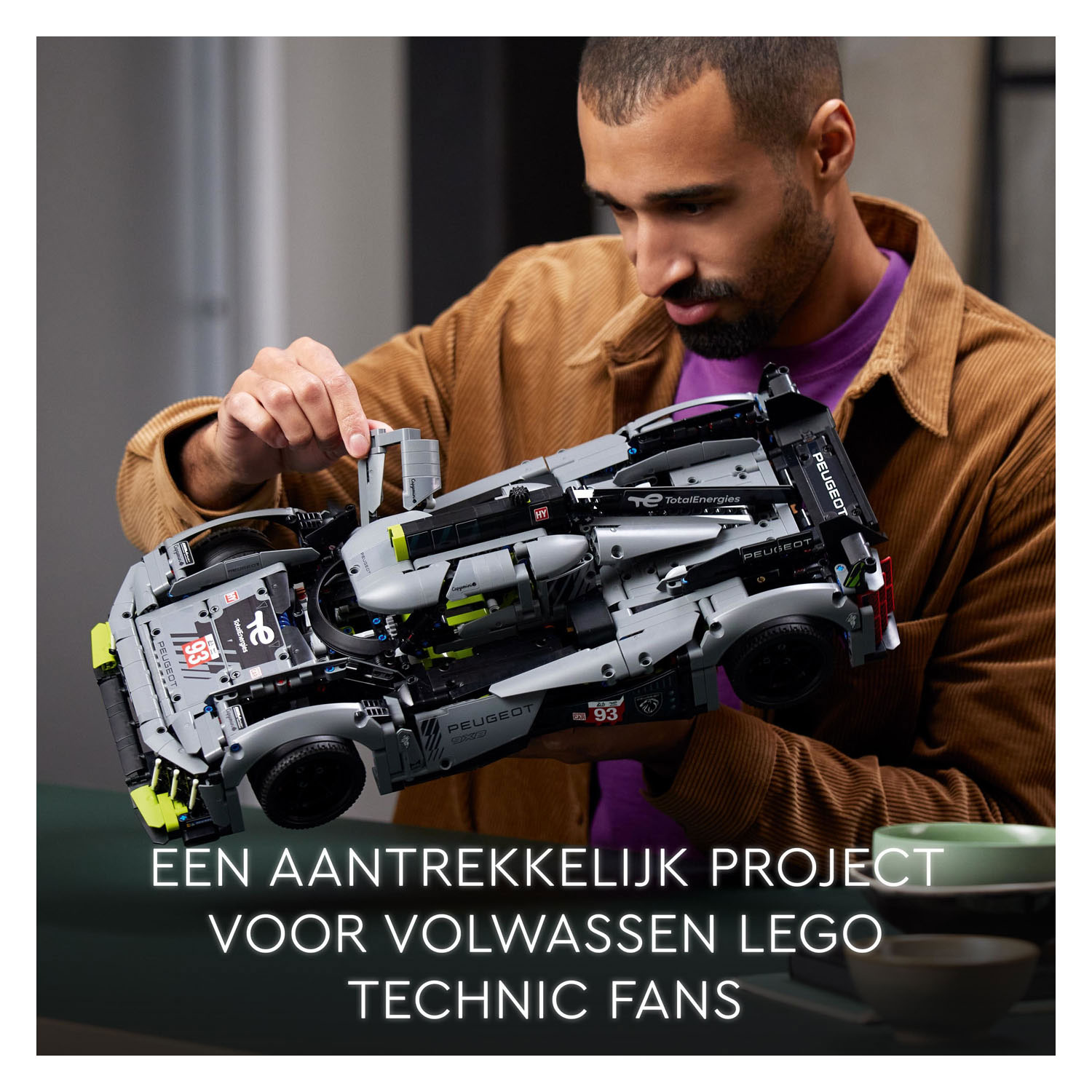 LEGO Technic 42156 Peugeot 9x8 24 Le Mans Hybrid Hypercar Auto
