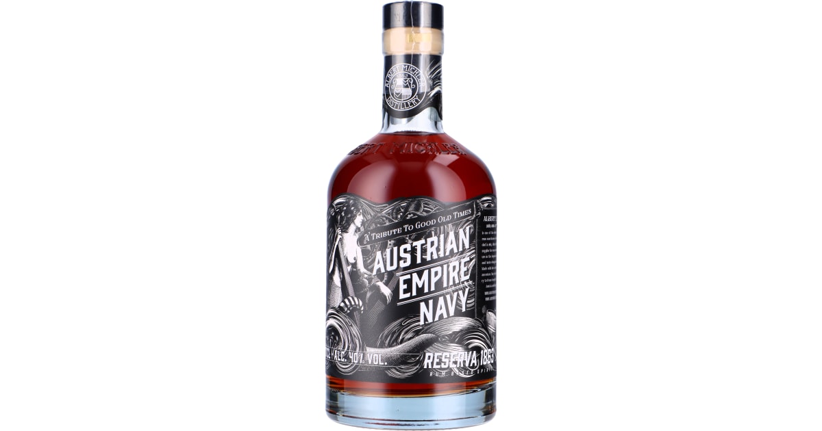 Albert Michler's Austrian Empire Navy Rum Reserva 40% (Einweg)