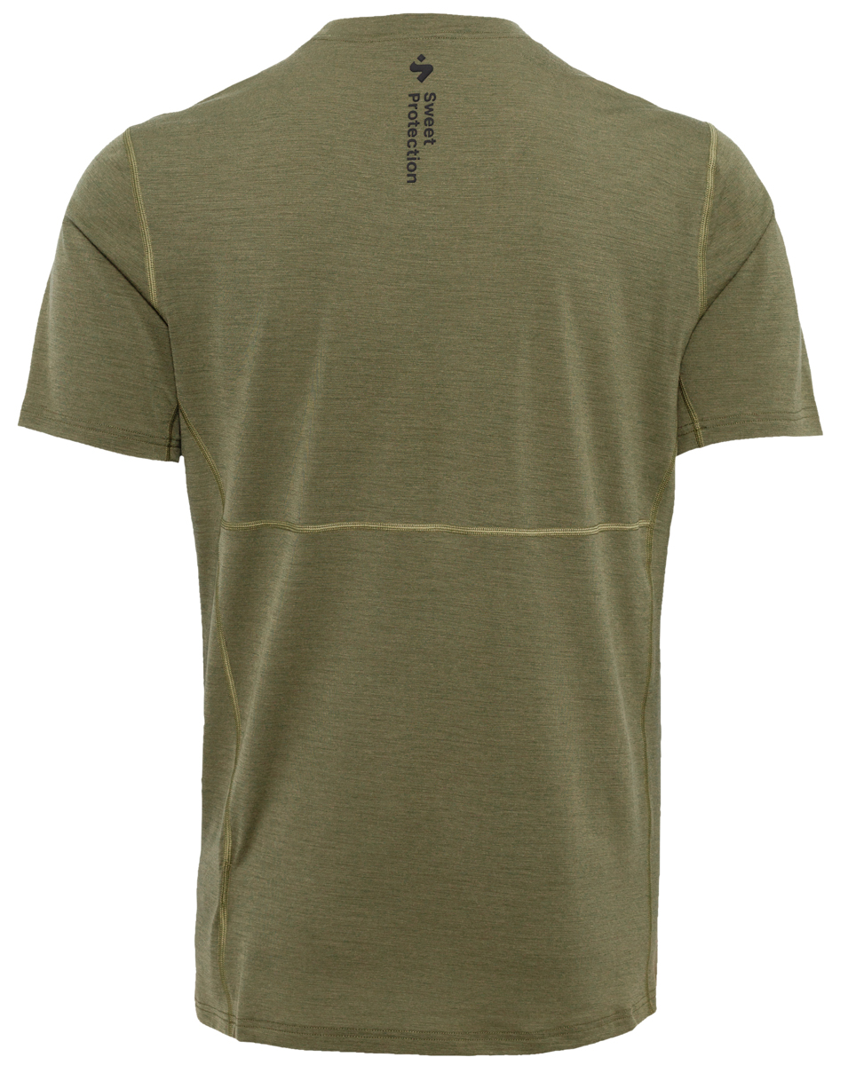 Hunter Merino SS Jersey Herre Woodland