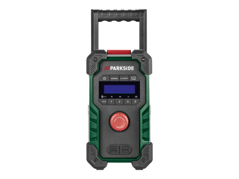 Accu-bouwradio 12 V, 20 V of 230 V zonder accu en lader