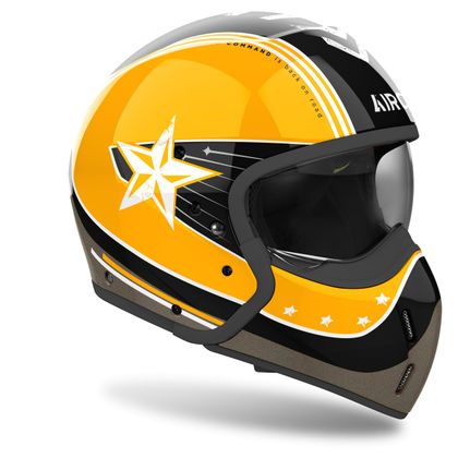 Casque Airoh J110 - COMMAND - Jaune