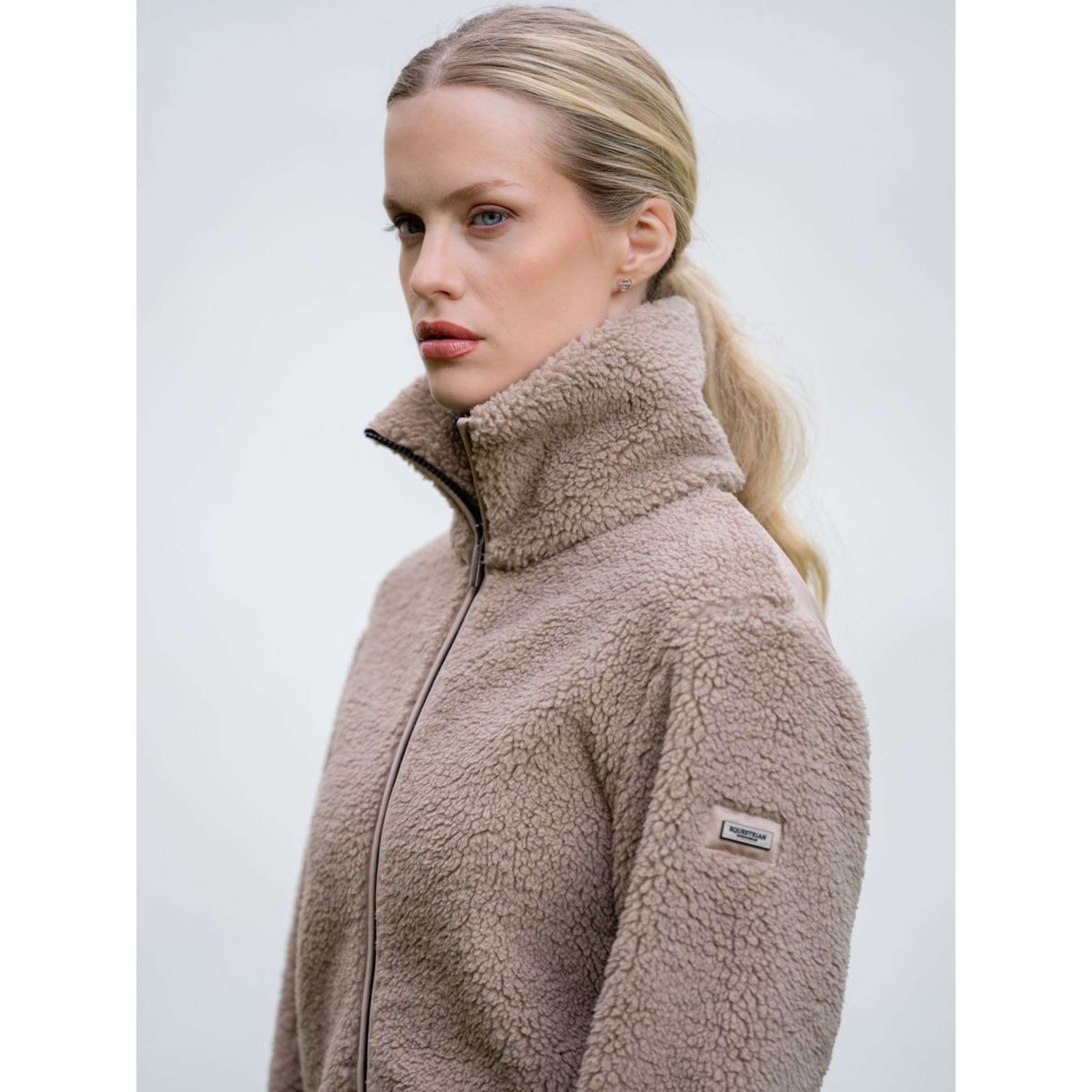 Equestrian Stockholm Fleece Jack Sand
