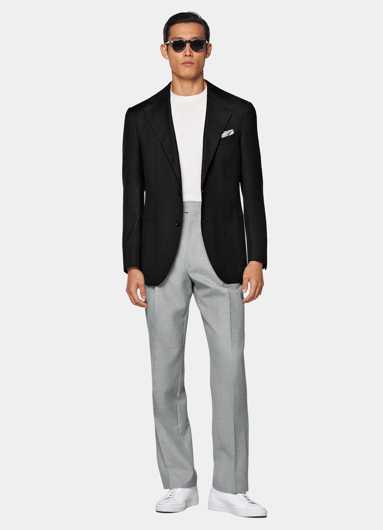 Blazer Roma coupe Relaxed gris foncé