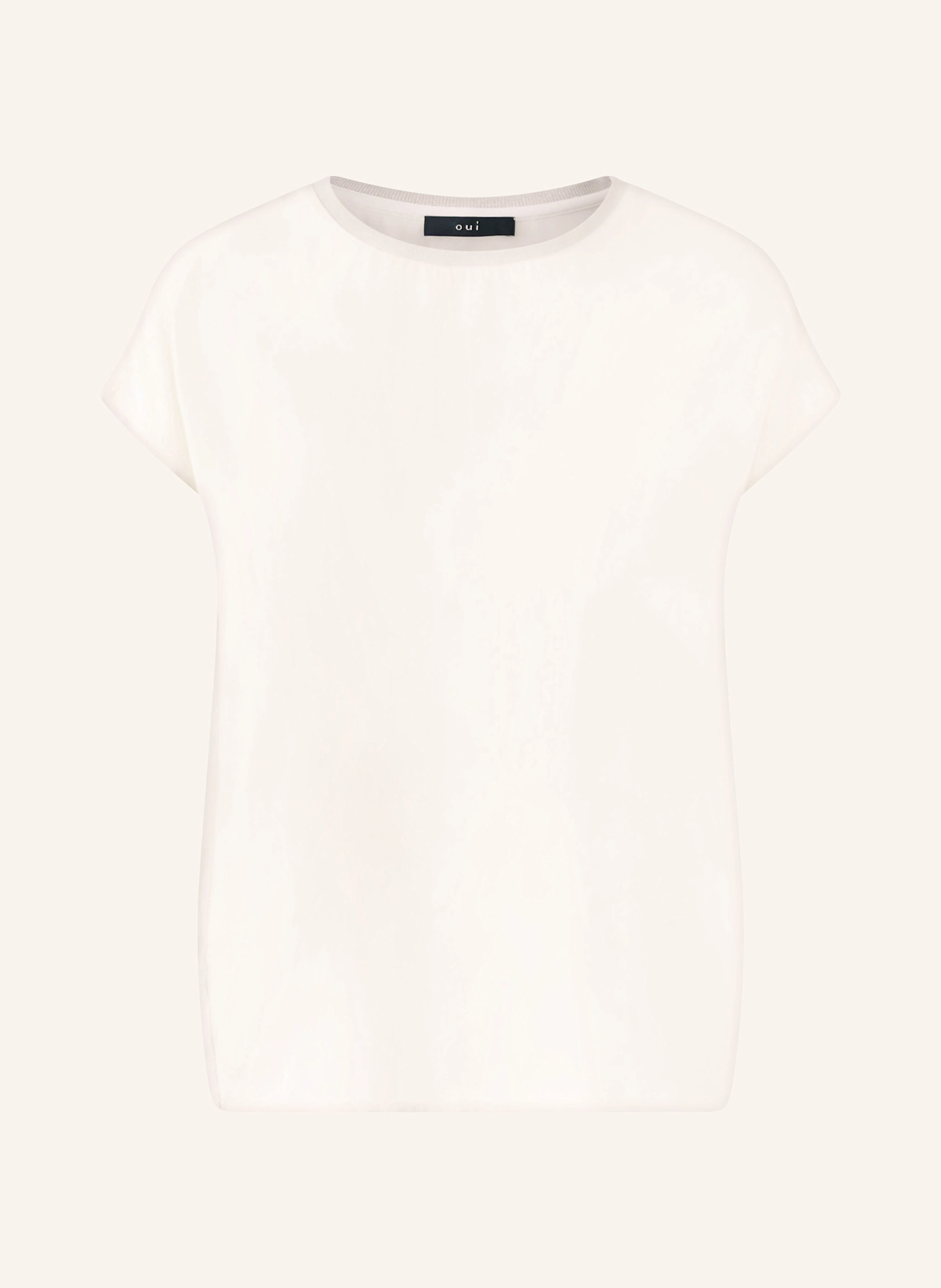 oui Blusenshirt im Materialmix