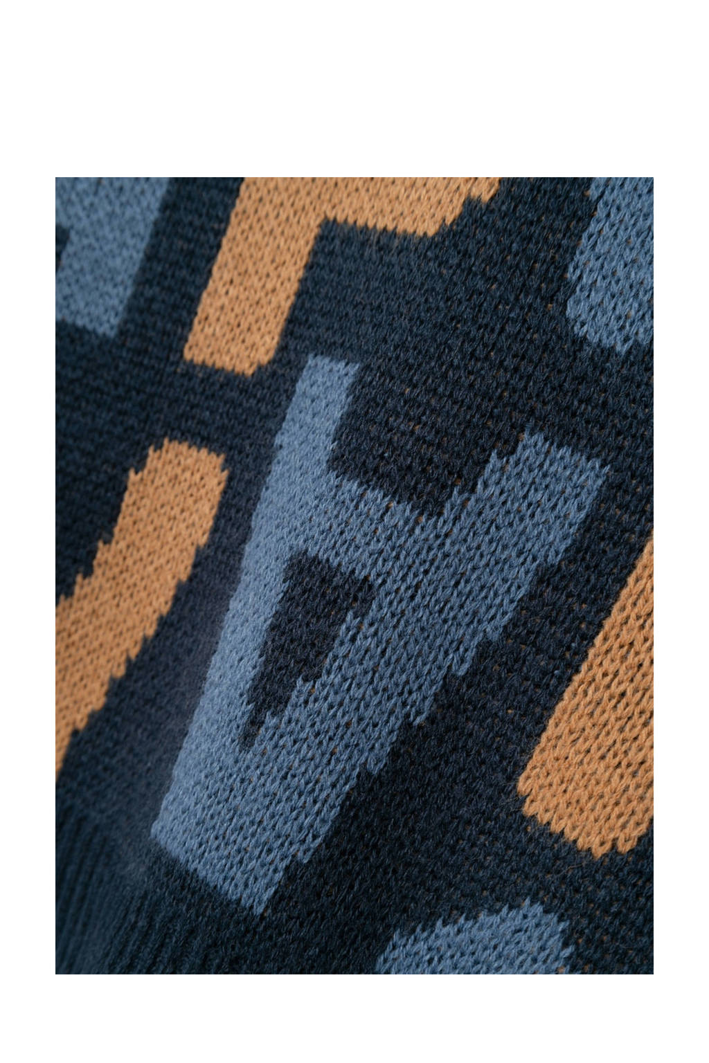 NAME IT gebreide trui donkerblauw