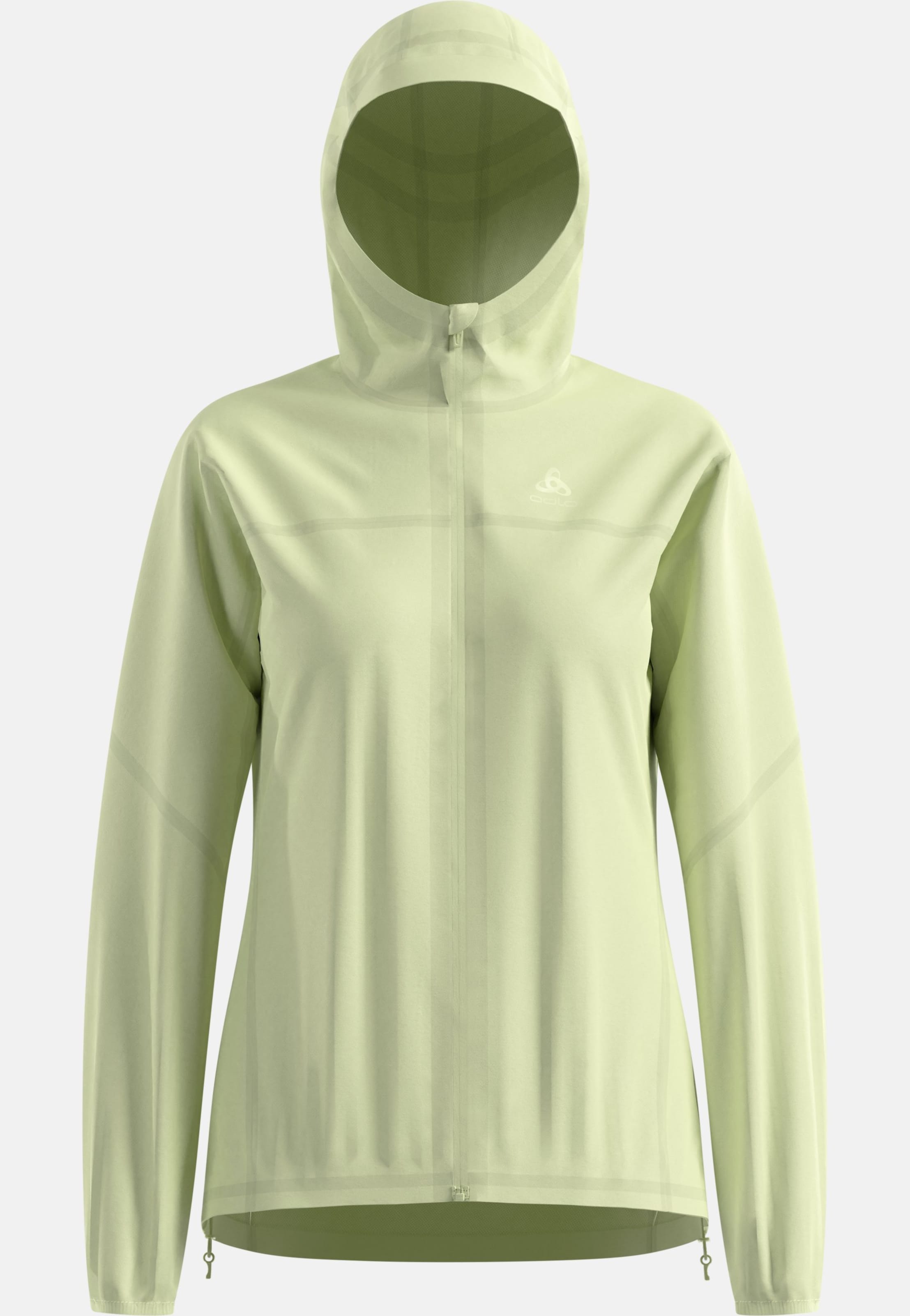 Wasserdichte X-Alp Performance Knit Laufjacke in shadow lime