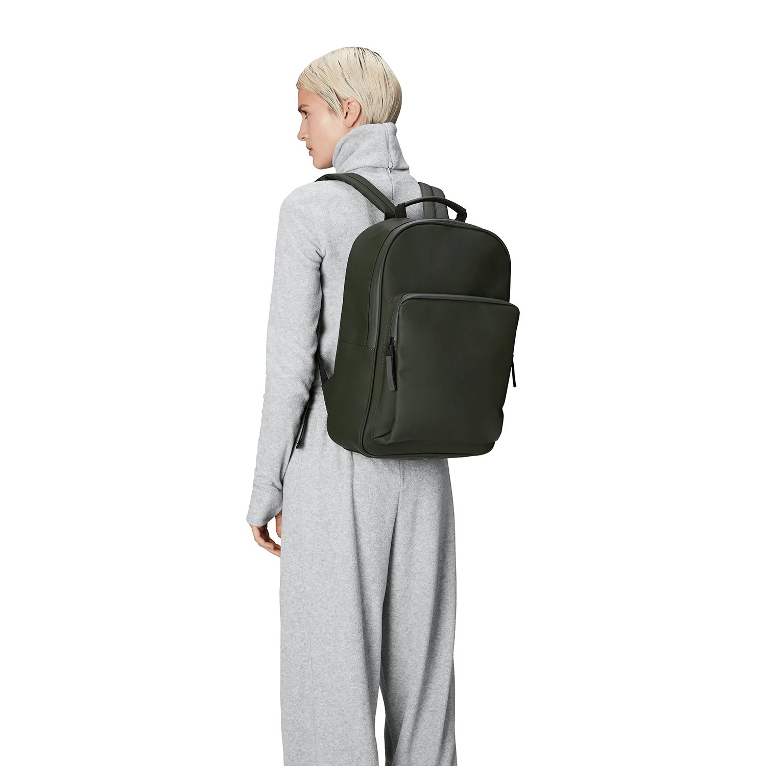 Rains Book Daypack Large W3 green