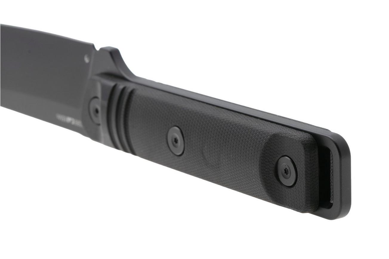 Kershaw Atreides 1088 Powdercoated 65Mn, Black Polypropylene, vaststaand mes