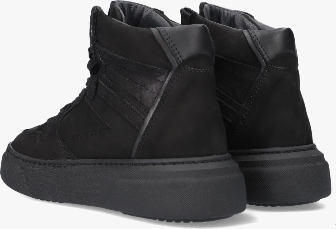 WYSH zwarte wysh hoge sneaker lewis