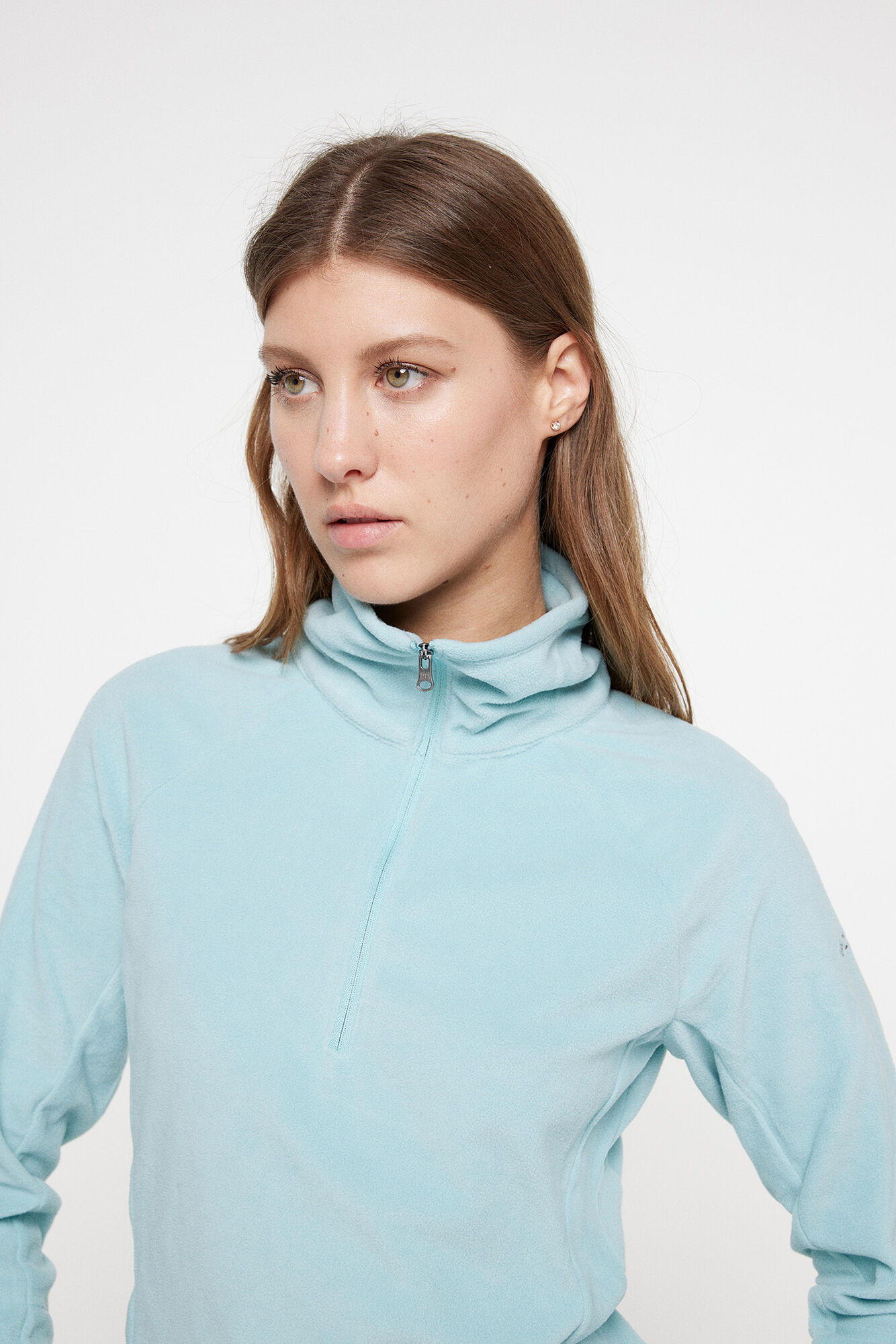 Casaco polar feminino Columbia™ Glacial™ IV com meio zíper