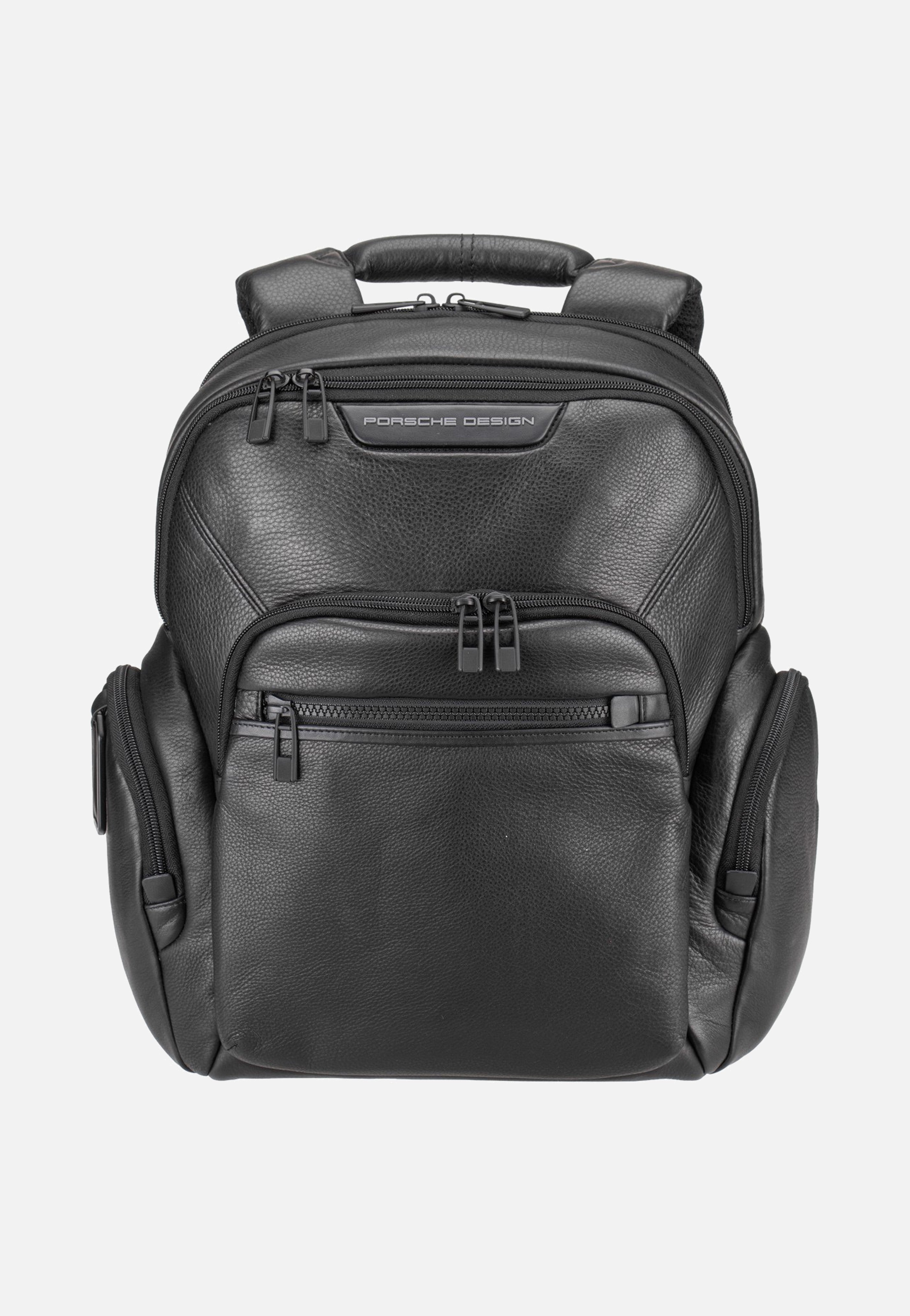 Roadster Leather Evo Backpack Black - Rucksack